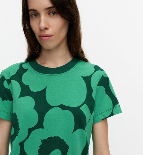 Marimekko「Heleys Unikko Tシャツ」|シャツ・ブラウス|