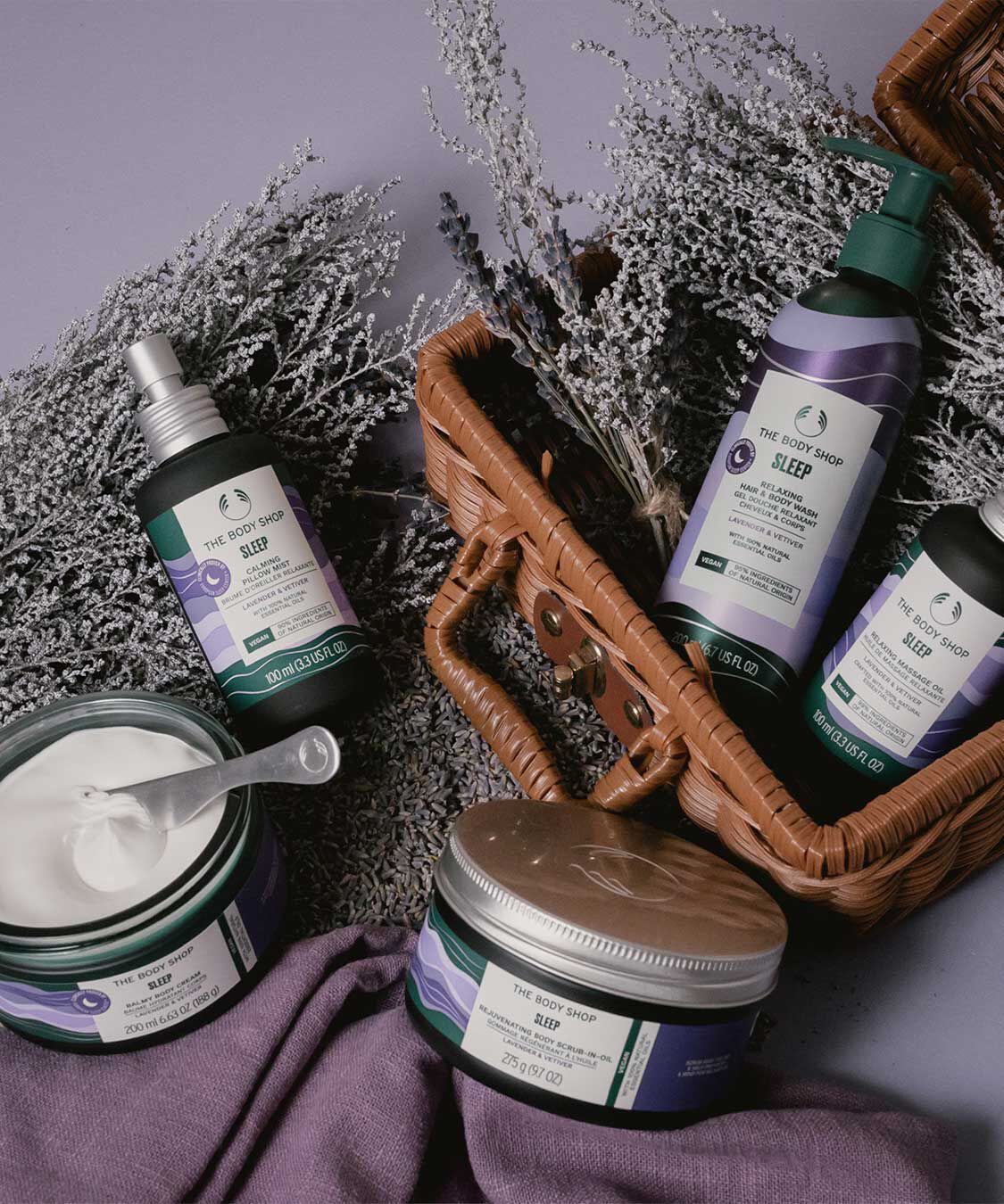 THE BODY SHOP「ウェルネス ピローミスト ラベンダー&ベチバー 100mL」|香水・フレグランス|