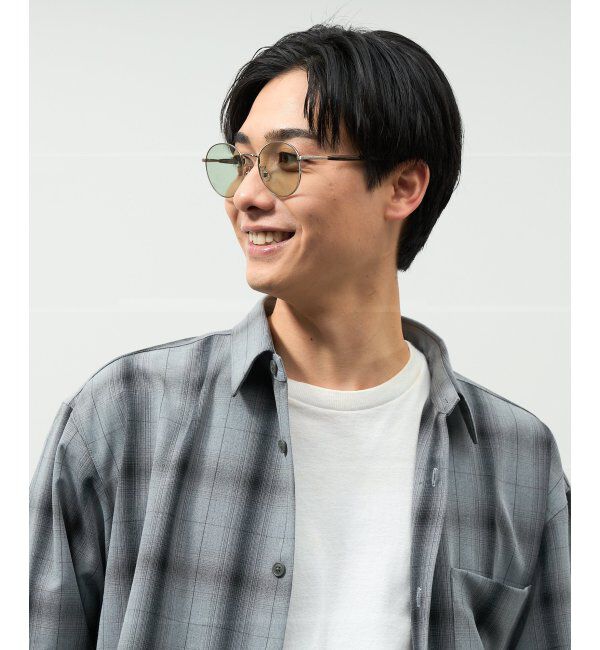  「Zoff meets LISA LARSON｜ボストン型 サングラス｜リサ・ラーソン｜紫外線防止 UVカット｜ユニセックス」|サングラス|