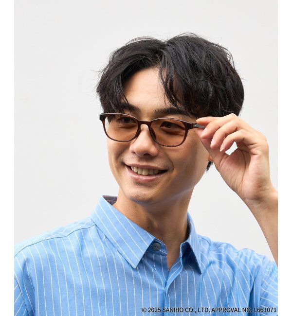  「【WEB限定】Zoff｜はぴだんぶい 調光サングラス｜紫外線で色が変わる 紫外線対策 UVカット｜グッズ  」|サングラス|