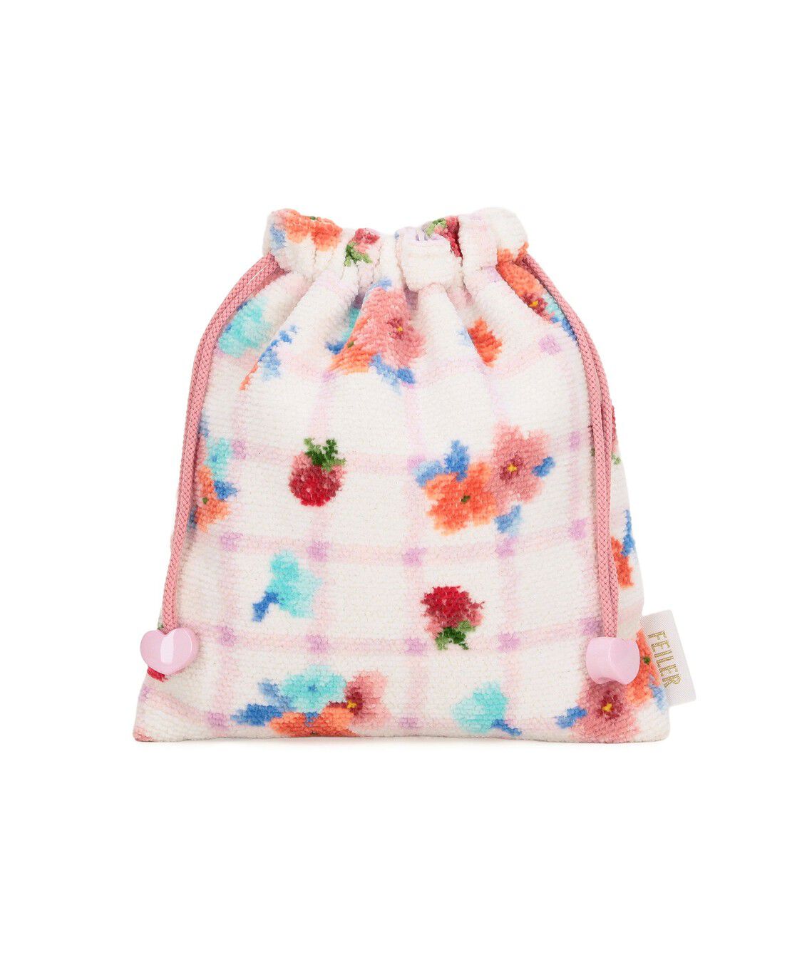 FEILER「ブルームブルーム　巾着　BLB-260524」|ポーチ|ホワイト