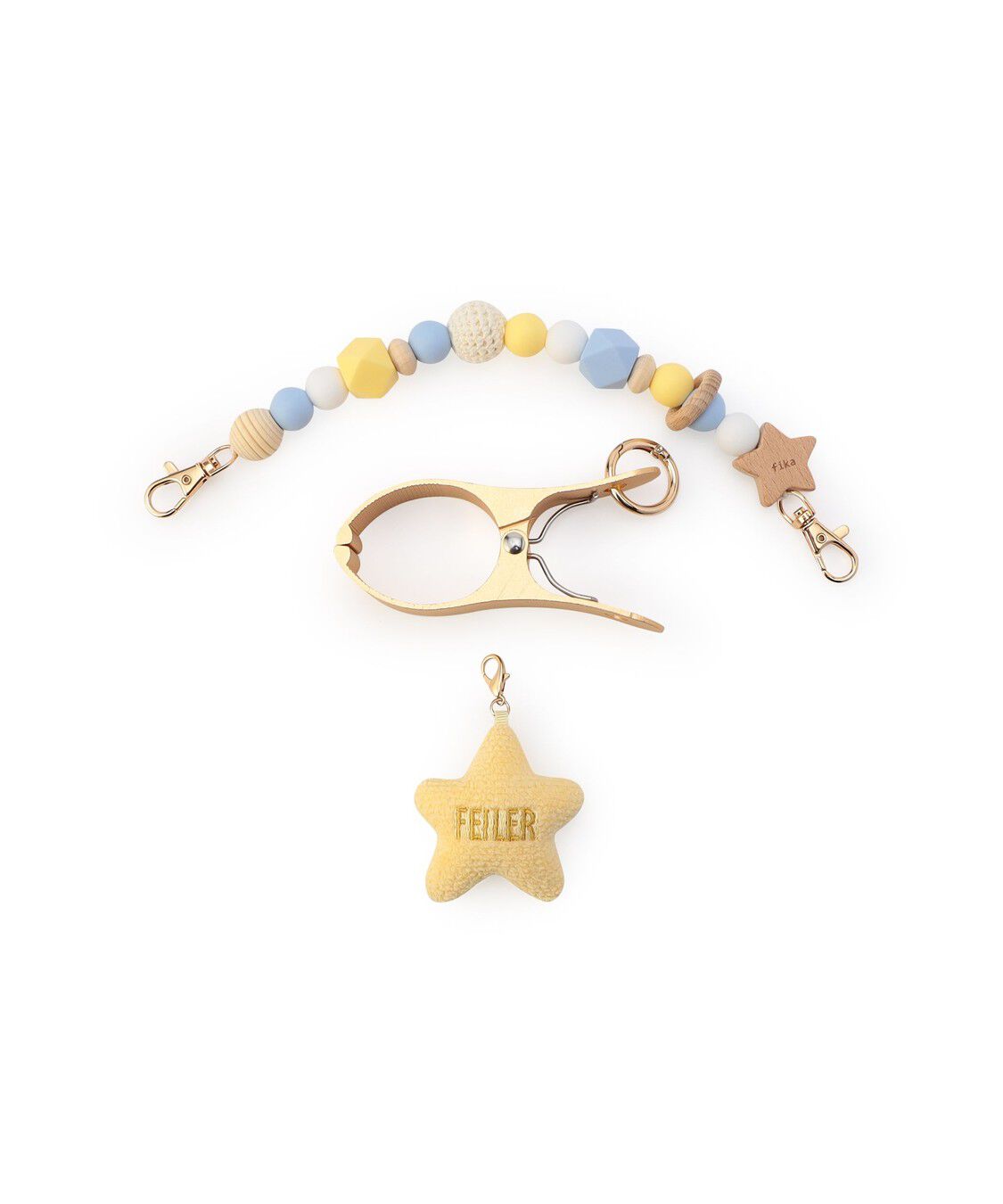 FEILER「トゥインクルトゥインクル　シューズクリップ　TWT-260576」|その他ベビー用品|