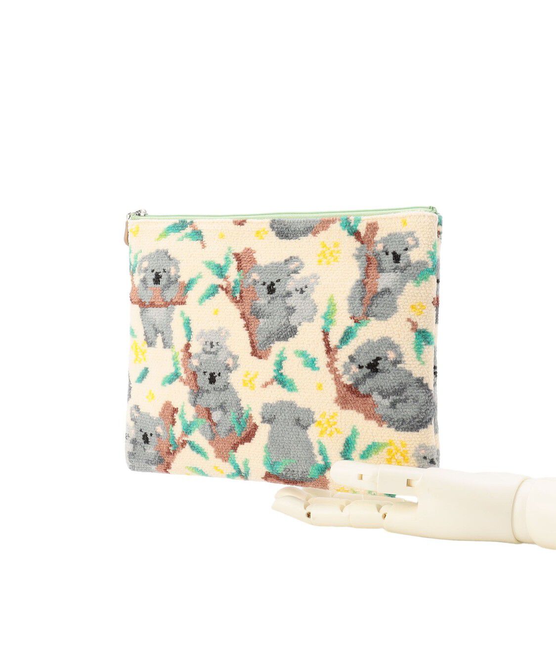 LOVERARY BY FEILER「ホノボノコアラ　フラットポーチM　L/HBK-260109」|ポーチ|