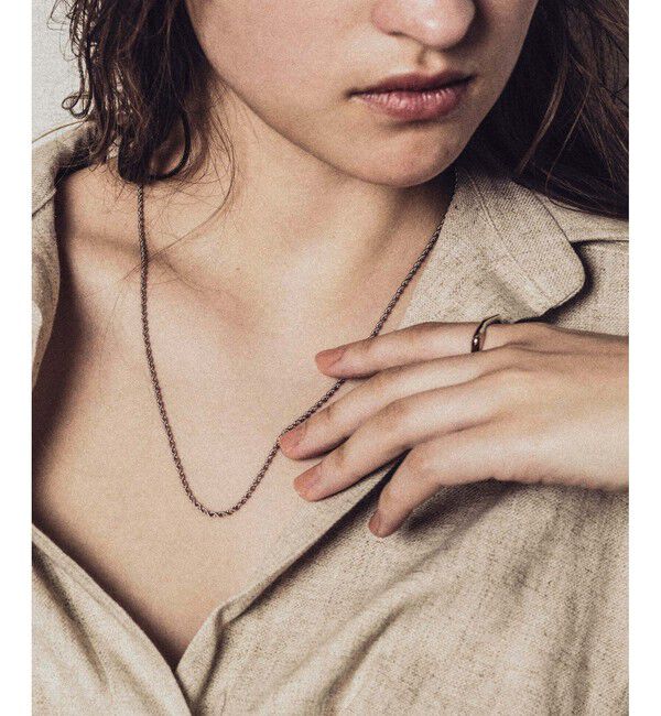 ete「ロウ ラリエット」|ネックレス|