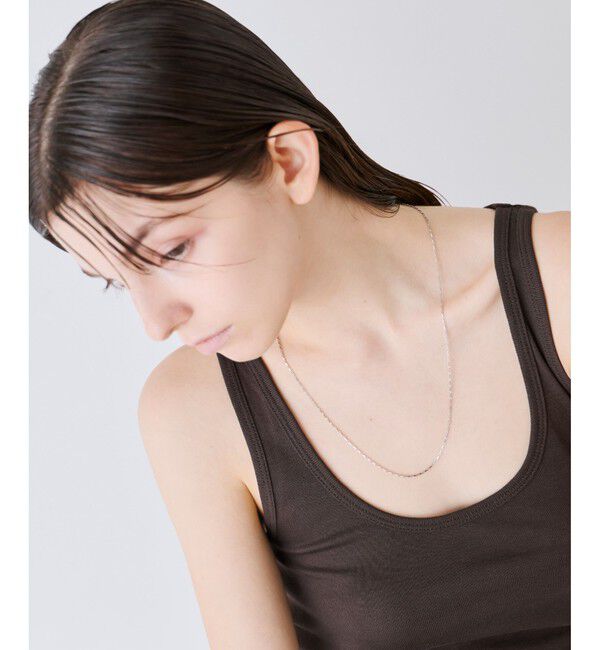 ete「ボックスチェーン ネックレス」|ネックレス|