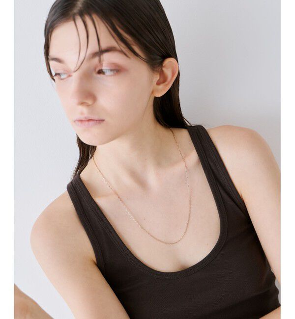 ete「ボックスチェーン ネックレス」|ネックレス|