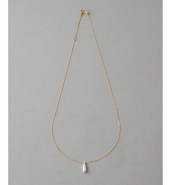 ete「[ポルカドット] ドロップ バイカラー ネックレス」|ネックレス|