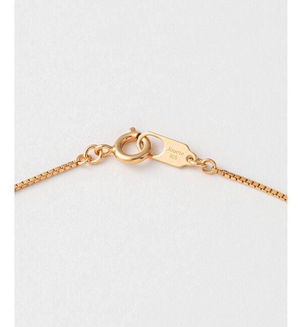 Jouete「ミニマル ジルコニア ネックレス」|ネックレス|