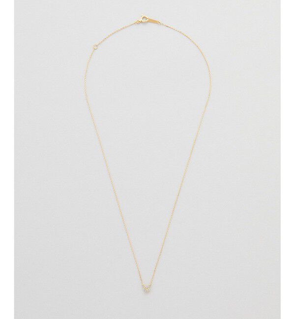 Jouete「K18YG ホースシュー ダイヤモンド ネックレス」|ネックレス|