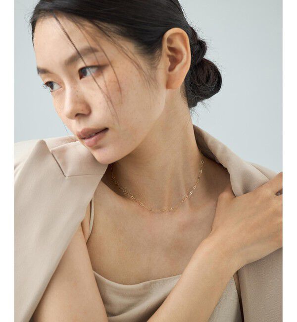 Jouete「[WEB LIMITED] K10YG ネックレス チェーン」|ネックレス|