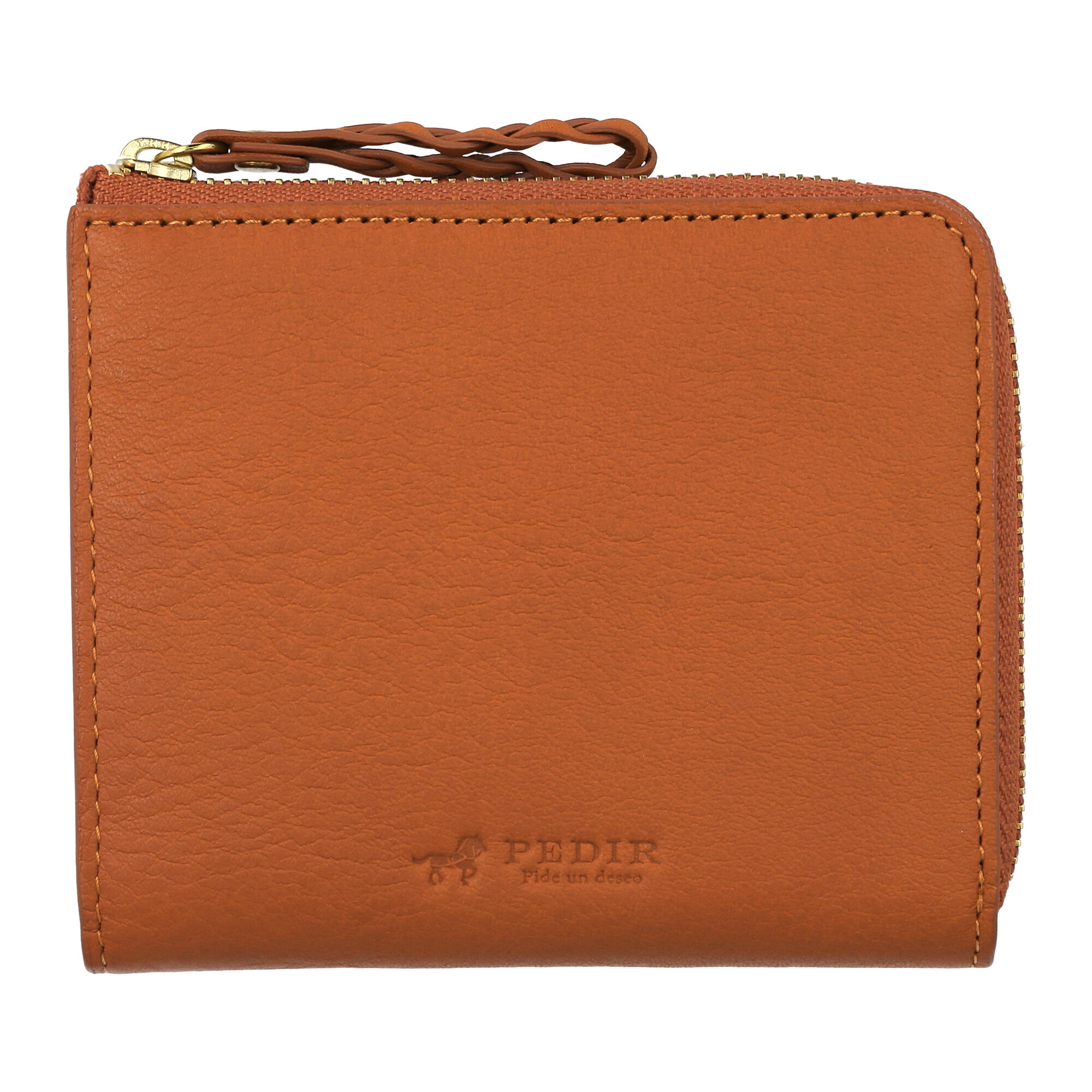 PEDIR「PEDIR(ペディール) ソフトヌメ ラウンドファスナー スリム財布」|財布|