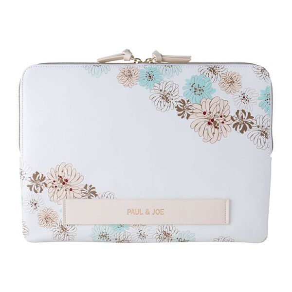 PAUL&JOE「インナーキャリングケース／ポール＆ジョー・デジタルアクセサリー・ビジネス」|モバイルケース|アイボリー