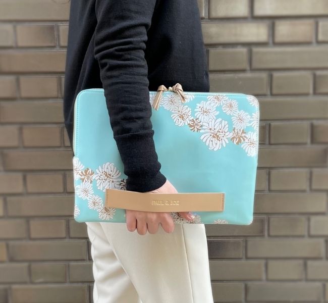 PAUL&JOE「インナーキャリングケース／ポール＆ジョー・デジタルアクセサリー・ビジネス」|モバイルケース|ミント