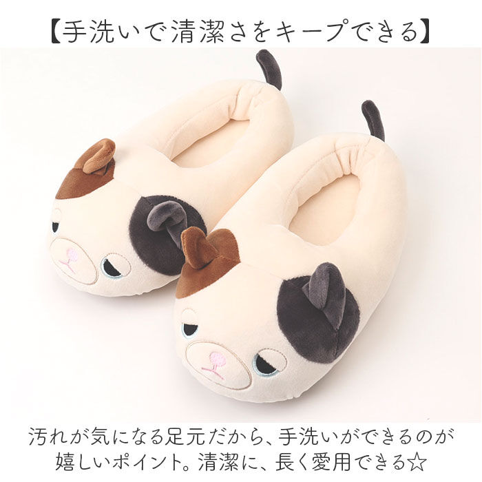 BACKYARD FAMILY「ルームシューズ レディース かわいい 通販 スリッパ 23-24.5cm プレミアム」|ルームシューズ|