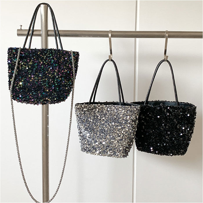 BACKYARD FAMILY「スパンコール バッグ 通販 パーティバッグ トートバッグ 2way 斜めがけ スパンコールバック」|ショルダー・メッセンジャー|