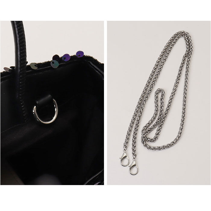 BACKYARD FAMILY「スパンコール バッグ 通販 パーティバッグ トートバッグ 2way 斜めがけ スパンコールバック」|ショルダー・メッセンジャー|