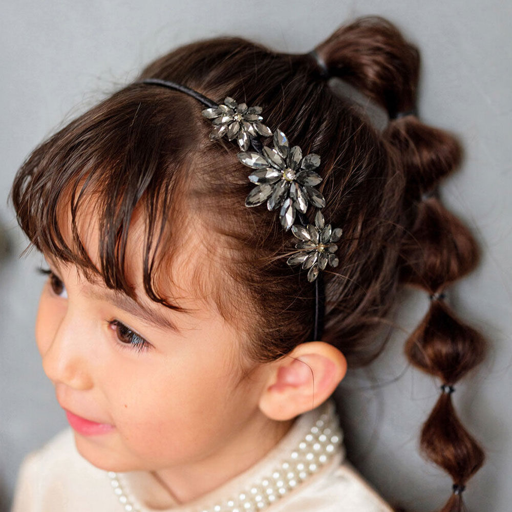 BACKYARD FAMILY「Rora カチューシャ キッズ 通販 ローラ サニー 髪飾り 髪留め 髪どめ ヘアアクセサリー」|その他|ブラック1