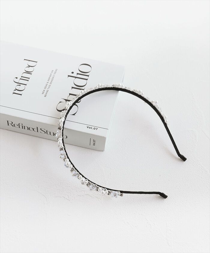 BACKYARD FAMILY「カチューシャ キッズ パール 通販 Rora ローラ ジュエリーパール 髪飾り 髪留め 髪どめ」|その他|