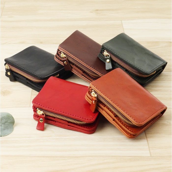 BACKYARD FAMILY「lien 財布 通販 二つ折り財布 本革 2つ折り財布 小銭入れ付き ウォレット 革財布 お財布」|その他|