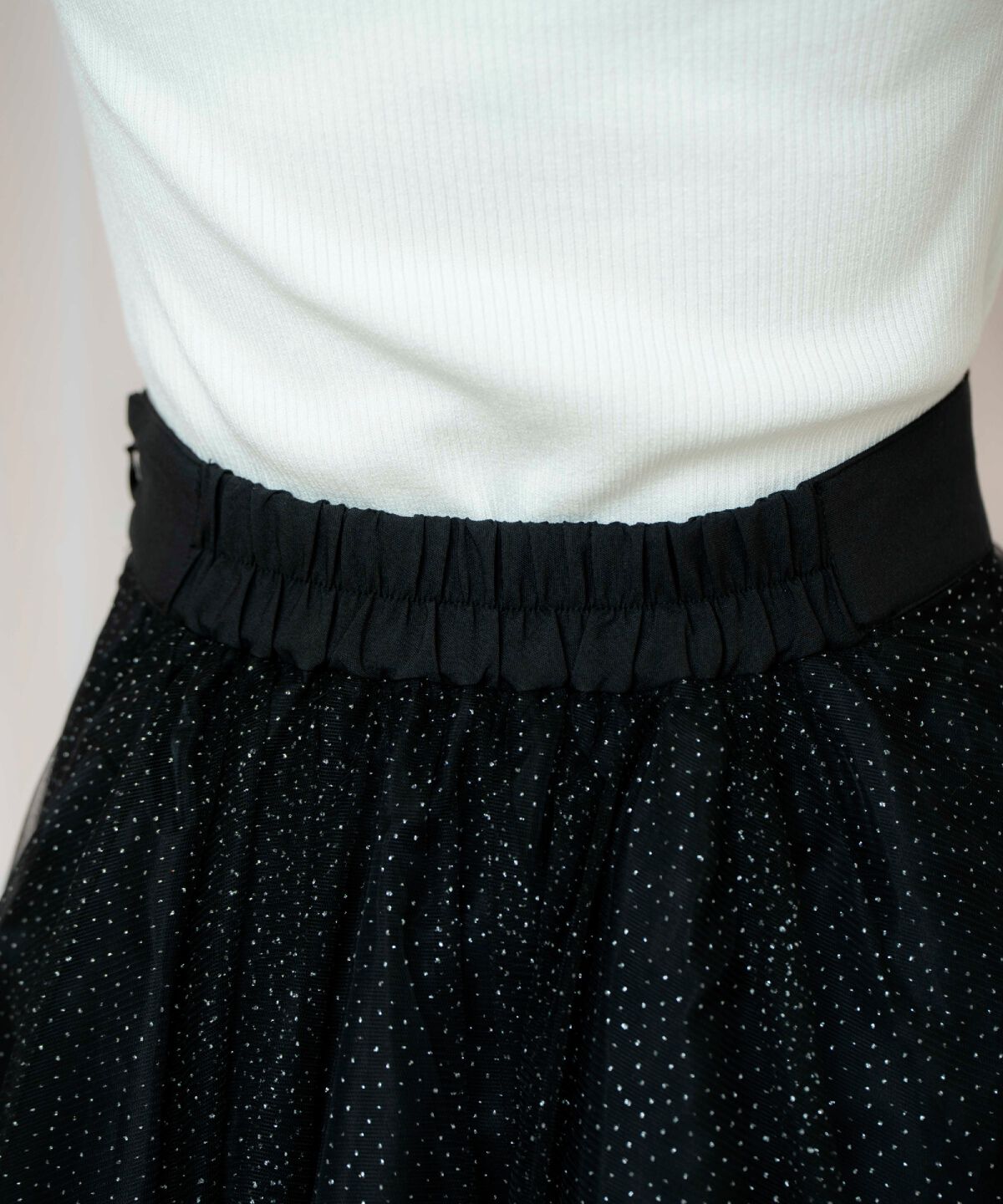 WILLSELECTION「ラメチュールティアードスカート」|フレア|