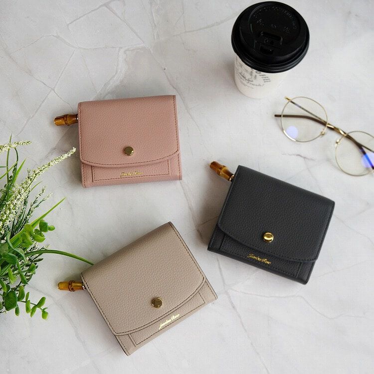 Jewelna Rose「Jewelna Rose フォリー・ウォレット 本革 二つ折り財布 15146」|財布|