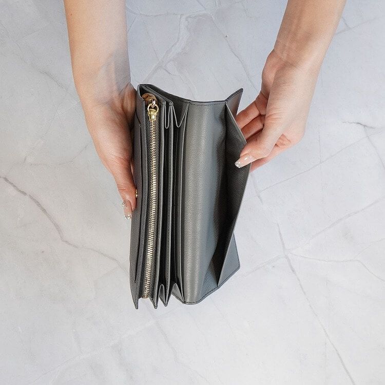 Jewelna Rose「Jewelna Rose フォリー・ウォレット 本革 長財布 15148」|財布|