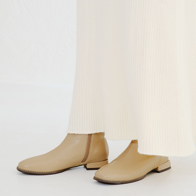 ORiental TRaffic「センターシームショートブーツ/21407」|ショートブーツ|