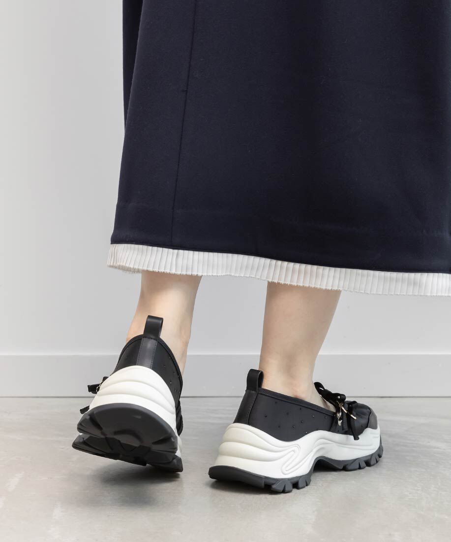  「2WAY リボンクロスベルトスニーカー」|スニーカー|