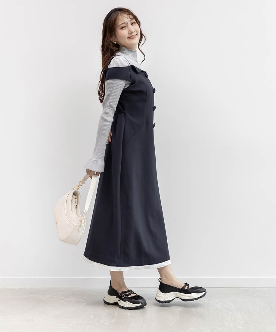  「2WAY リボンクロスベルトスニーカー」|スニーカー|