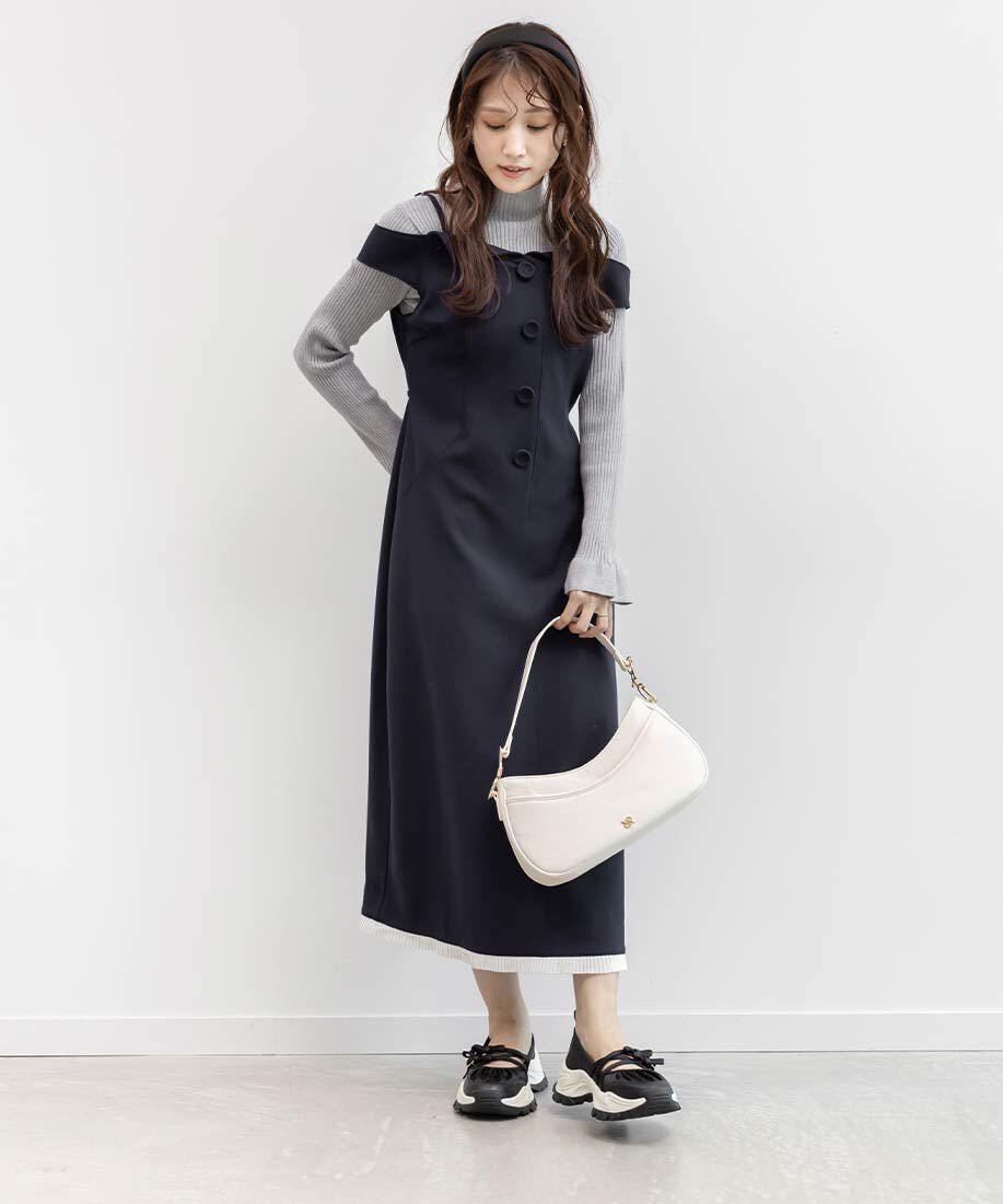  「2WAY リボンクロスベルトスニーカー」|スニーカー|