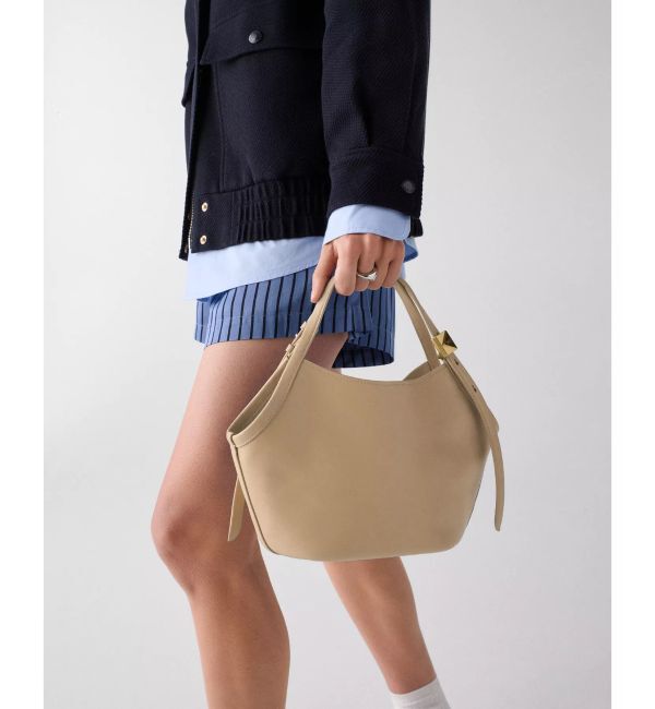 kate spade new york「デコ スモール チューリップ トート バッグ」|ショルダー・メッセンジャー|GREY MULTI