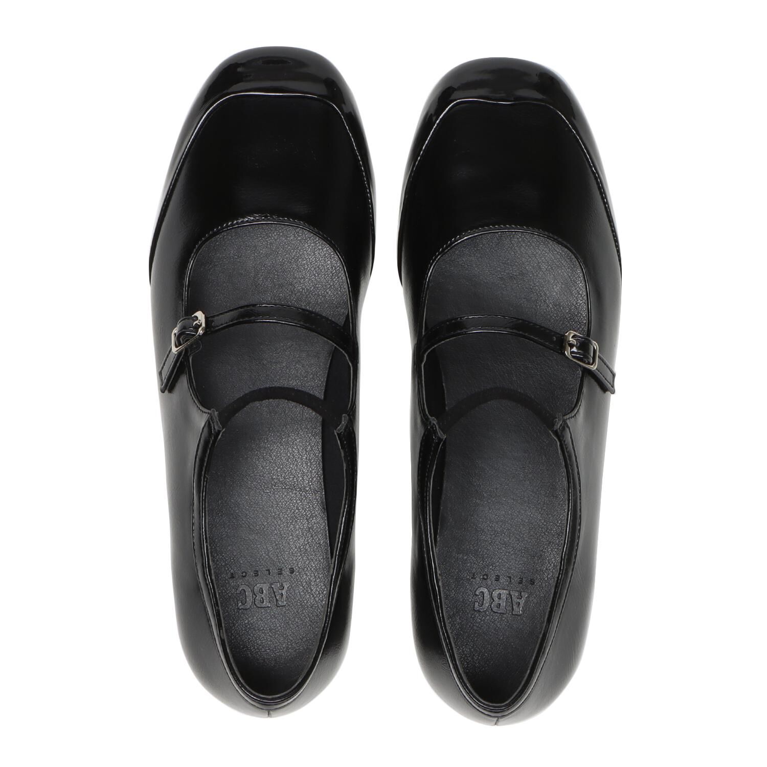 ABC SELECT「【ABC SELECT】2BELT TOE CAP FLAT」|パンプス|