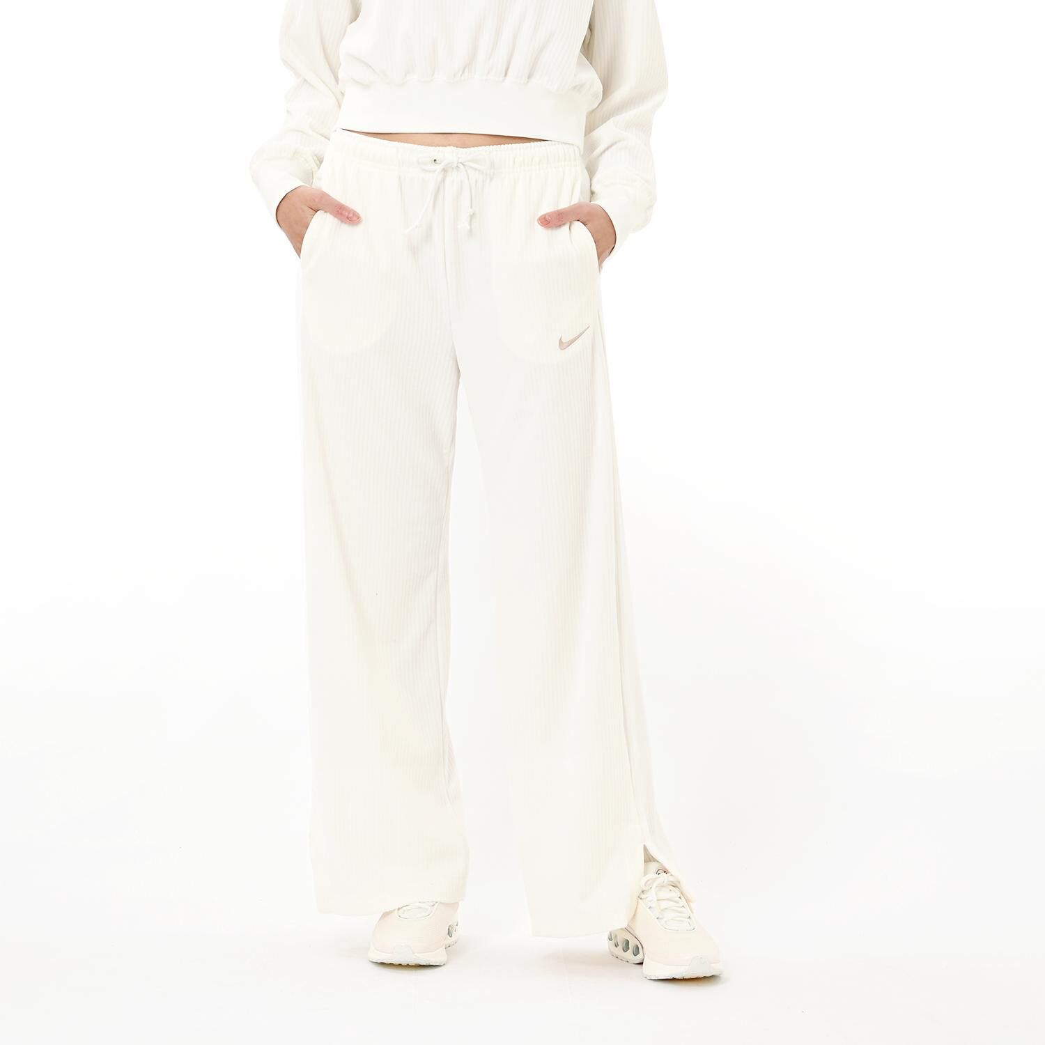 NIKE「【NIKE ｳｪｱ】W VLR WIDE PANT XWAP」|チノ|ホワイト