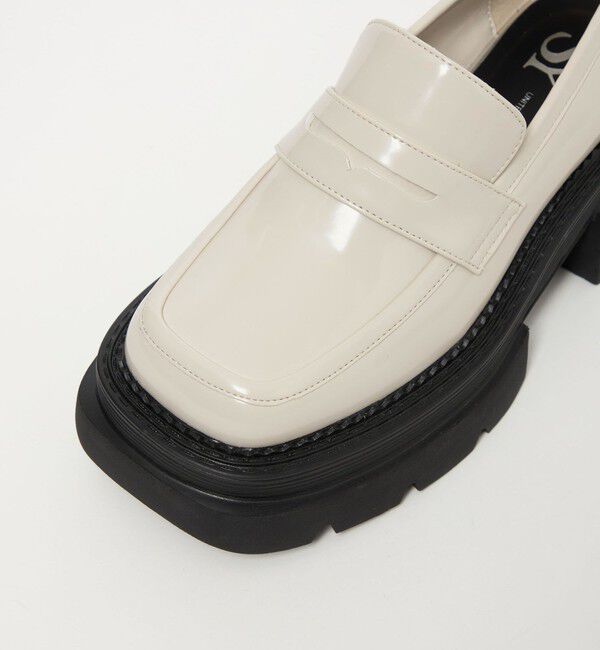 ODETTE E ODILE「＜SY＞ スクエアボリュームローファー フラット65&uarr;」|ローファー|