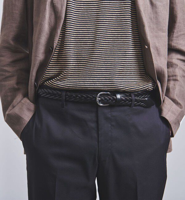 UNITED ARROWS「【別注】＜Anderson&lsquo;s＞ ラウンドバックル メッシュベルト」|ベルト|