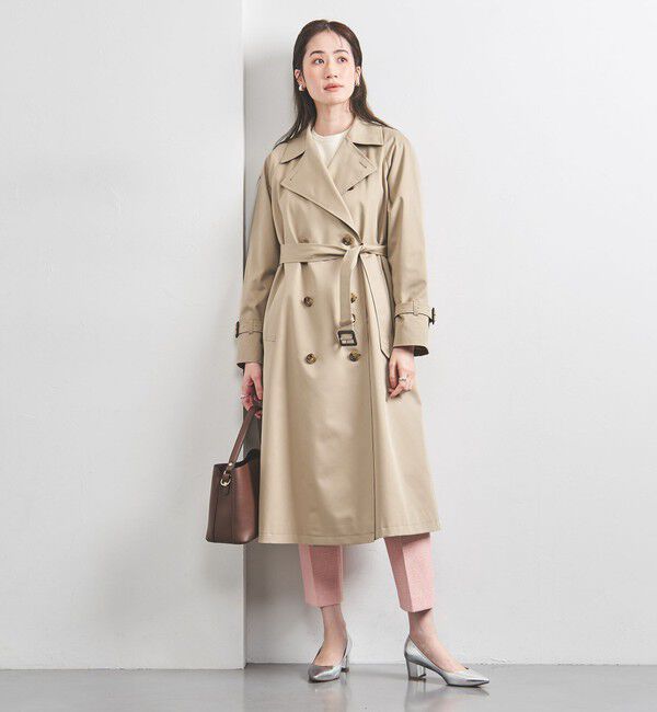 UNITED ARROWS「コットンギャバ トレンチコート」|トレンチコート|