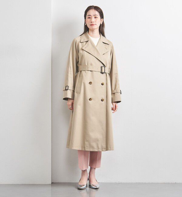 UNITED ARROWS「コットンギャバ トレンチコート」|トレンチコート|