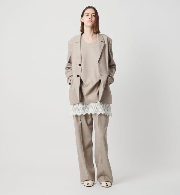 AEWEN MATOPH「＜AEWEN MATOPH＞パワーショルダー 2B ジャケット」|テーラードジャケット|