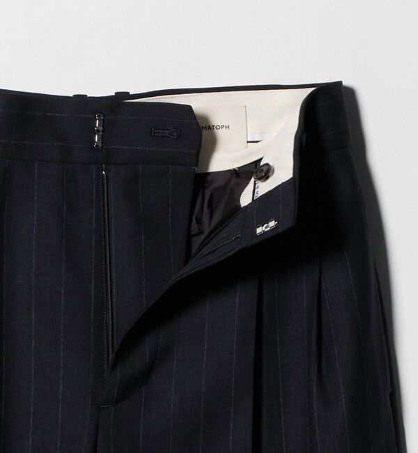 AEWEN MATOPH「＜AEWEN MATOPH＞ダブルタックワイドパンツ」|チノ|