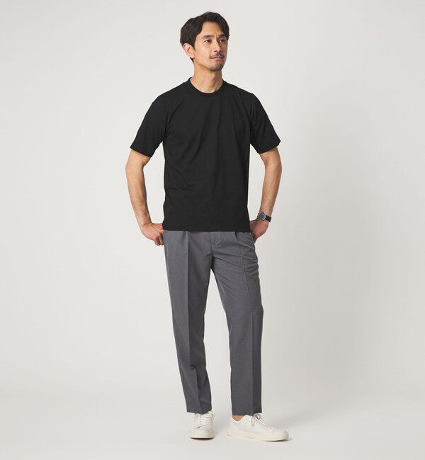 UNITED ARROWS green label relaxing「【WEB限定】JUST fit ジャケイン T 半袖 Tシャツ カットソー -吸水速乾・抗菌-」|Tシャツ・カットソー|