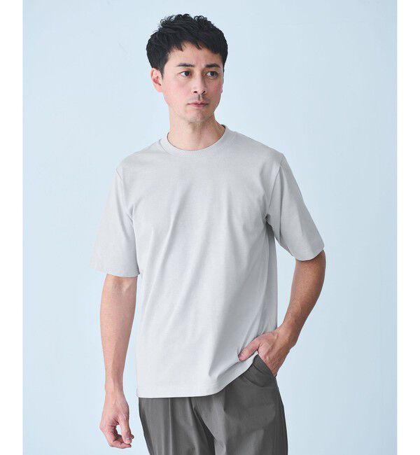 UNITED ARROWS green label relaxing「【WEB限定】JUST fit ジャケイン T 半袖 Tシャツ カットソー -吸水速乾・抗菌-」|Tシャツ・カットソー|