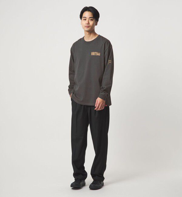 UNITED ARROWS green label relaxing「【別注】＜Manhattan Portage＞プリント 長袖 Tシャツ」|Tシャツ・カットソー|