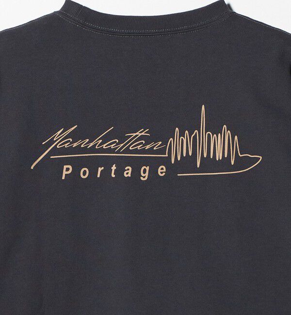 UNITED ARROWS green label relaxing「【別注】＜Manhattan Portage＞プリント 長袖 Tシャツ」|Tシャツ・カットソー|