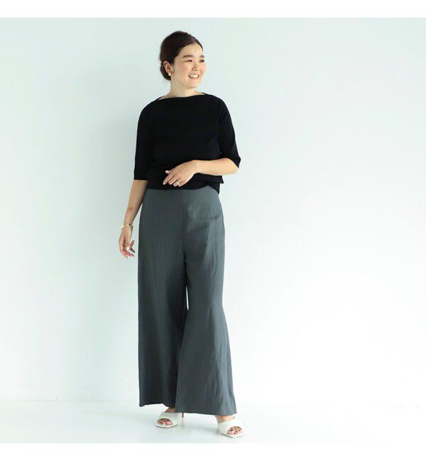 Demi-Luxe BEAMS 「シンプル ボートネックニット .M」|ニット・セーター|