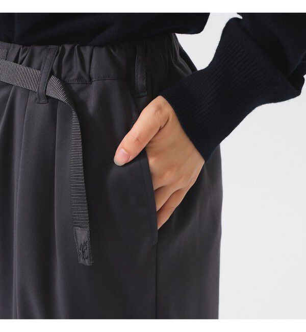 BEAMSBOY「【別注】Gramicci / 2プリーツ ワイド スラックス 25FW」|チノ|