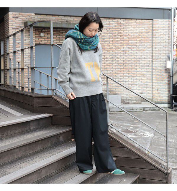 BEAMSBOY「【別注】Gramicci / 2プリーツ ワイド スラックス 25FW」|チノ|