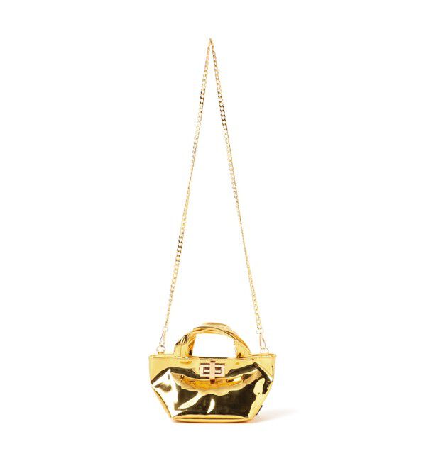 Ray BEAMS 「HELOYSE / miller bateau tote S」|ショルダー・メッセンジャー|GOLD