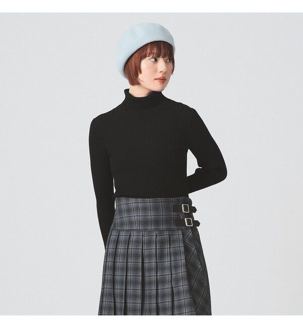 Ray BEAMS 「14ゲージ リブ タートル ネック ニット」|ニット・セーター|