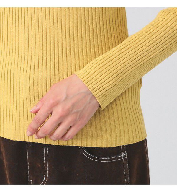 Ray BEAMS 「14ゲージ リブ タートル ネック ニット」|ニット・セーター|