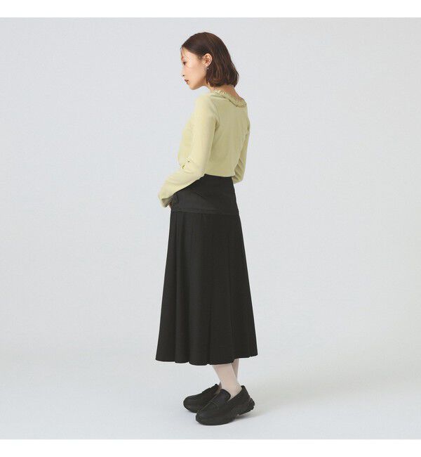 Ray BEAMS 「ギャザー ブレード Vネック トップス」|その他|